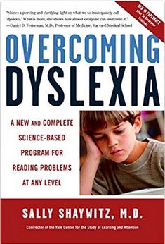 Book Cover: Overcoming Dyslexia by Shaywitx