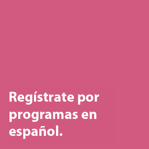 Haz clic aquí para programas ofrece en español.